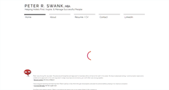 Desktop Screenshot of peterswank.com